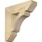 Ekena Millwork Legacy Slat Rough Sawn Bracket, Douglas Fir, 4"W x 16"D x 16"H BKT04X16X16LEC06RDF - alternate 1